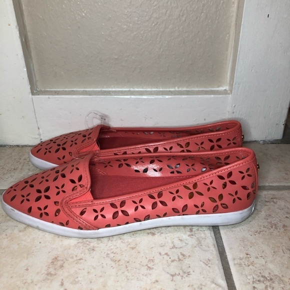 MICHEAL Micheal Kors Pink Spring Step Tulisa Slip On Shoes Size 8.5 - Picture 4 of 7